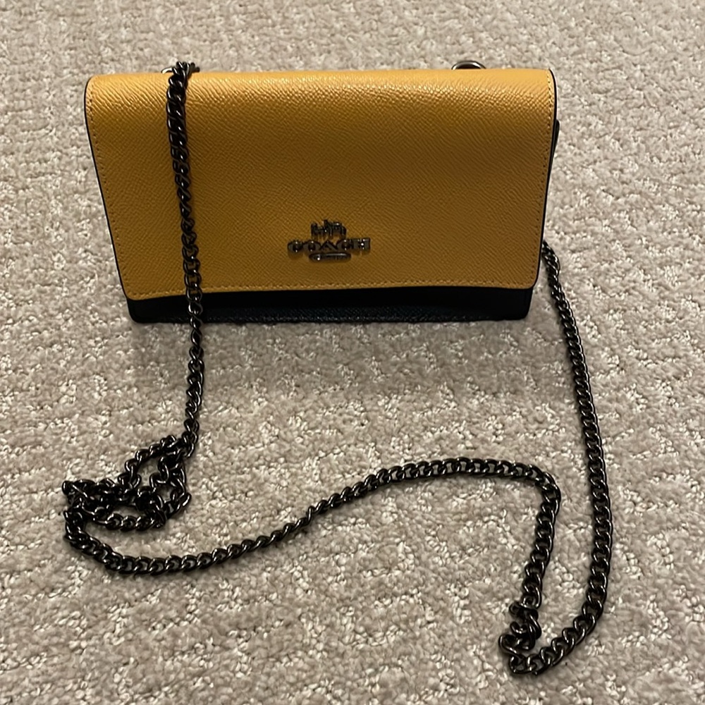 Coach belt and shoulder bag